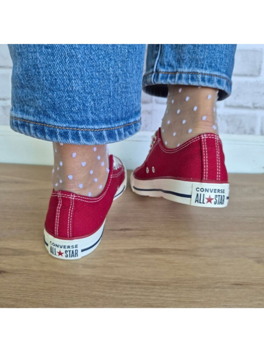 ⭐Converse Chuck Taylor Valentine's Day Low 11 Womens shoes Sneaker Red A19057C - Picture 6 of 11